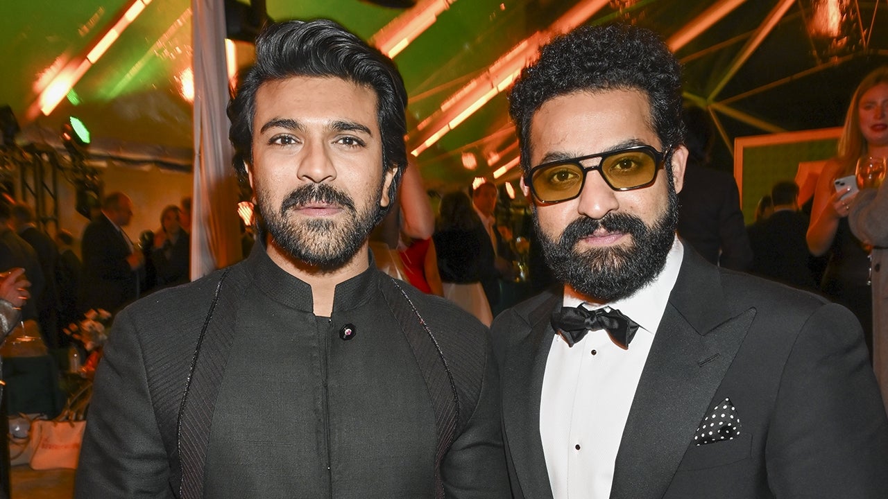 'RRR' Stars Ram Charan and Jr NTR Talk Historic Oscar Nomination for